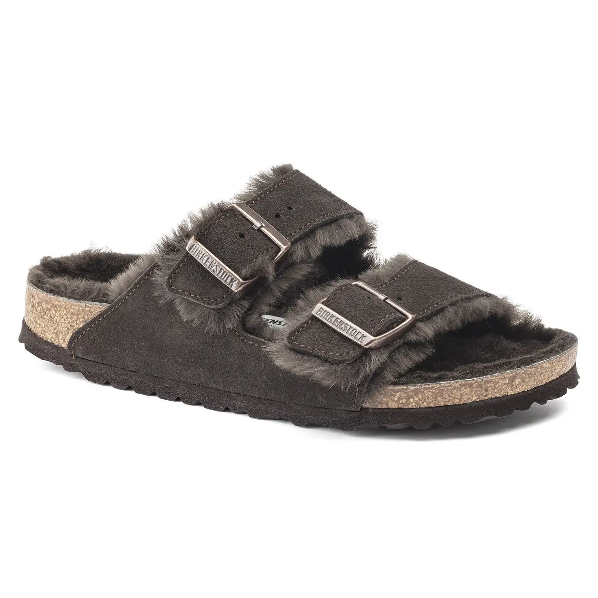 Men's Arizona Shearling Suede Shearling Leather Sandal 1