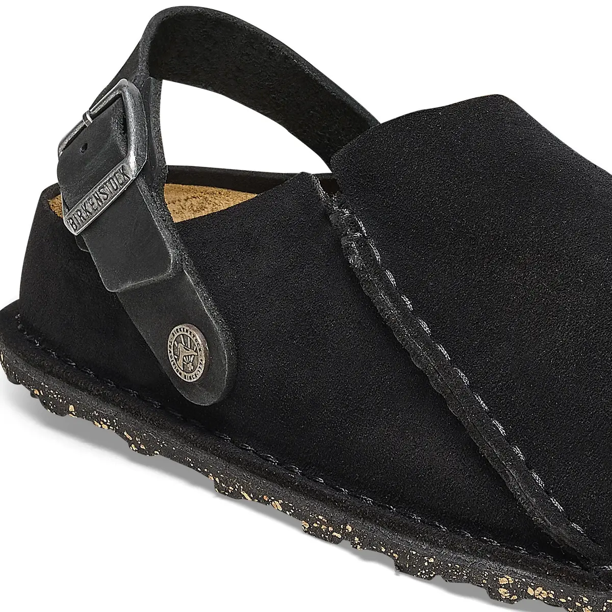 Men's Lutry Premium Suede Leather Clog 5