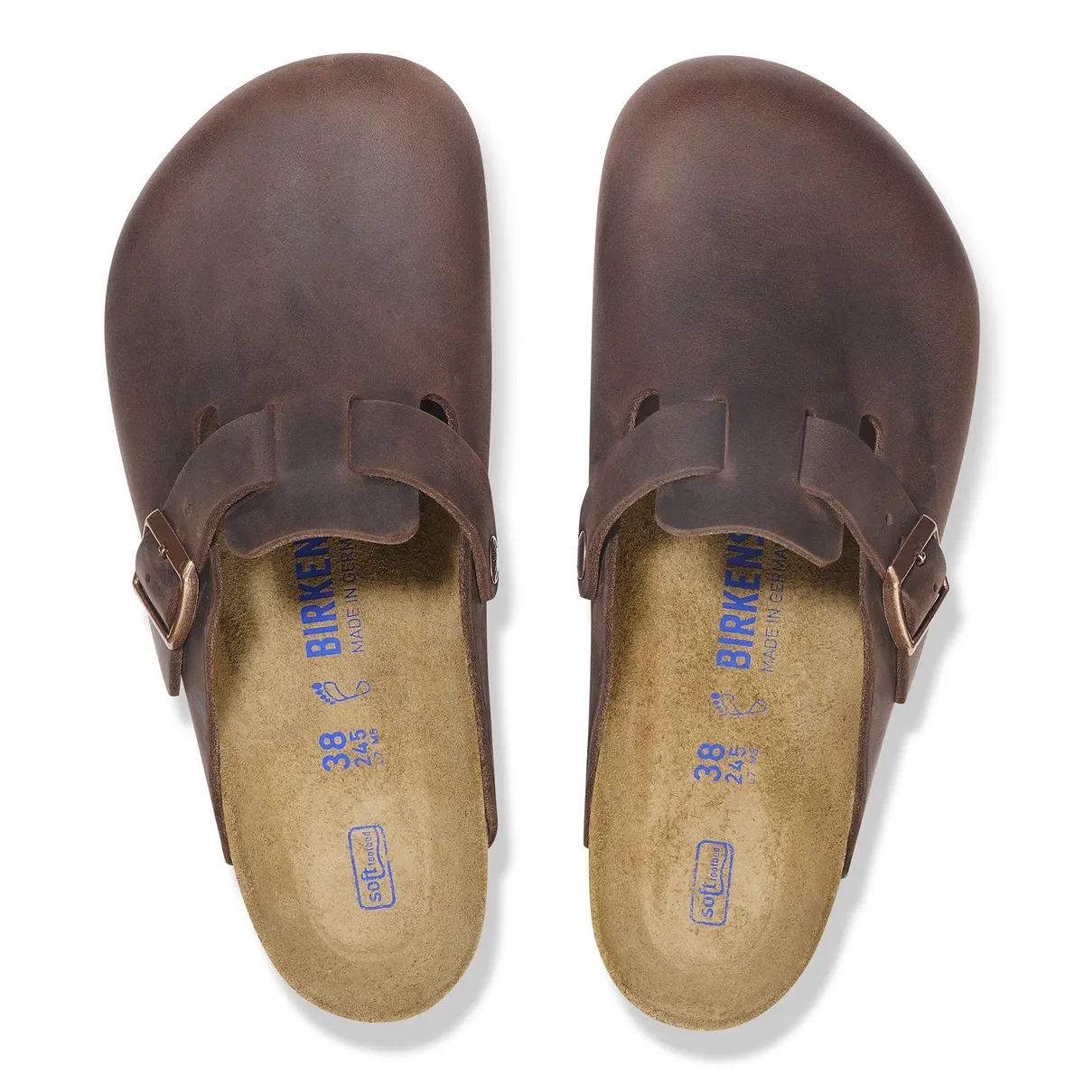 Men's Boston Soft Footbed Oiled Leather Clog 3