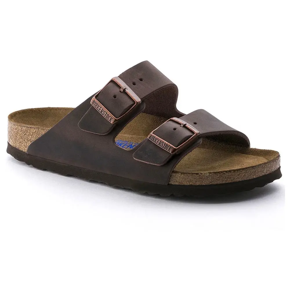 Men's Arizona Soft Footbed Oiled Leather Sandal 1