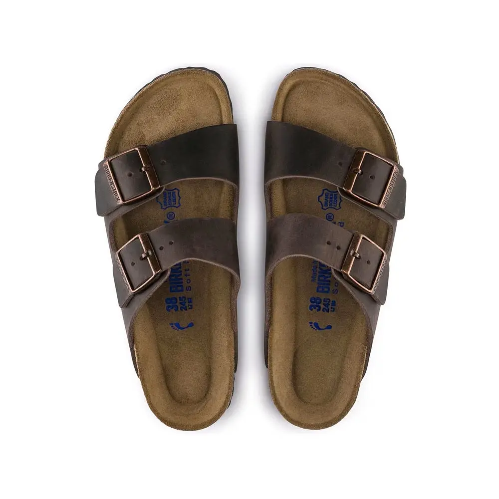 Men's Arizona Soft Footbed Oiled Leather Sandal 4