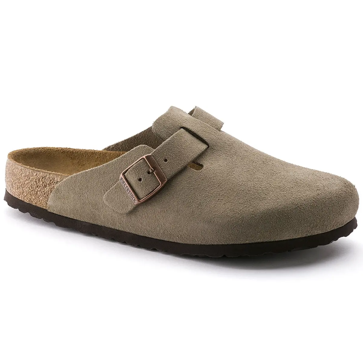 Men's Boston Soft Footbed Suede Leather Clog 1