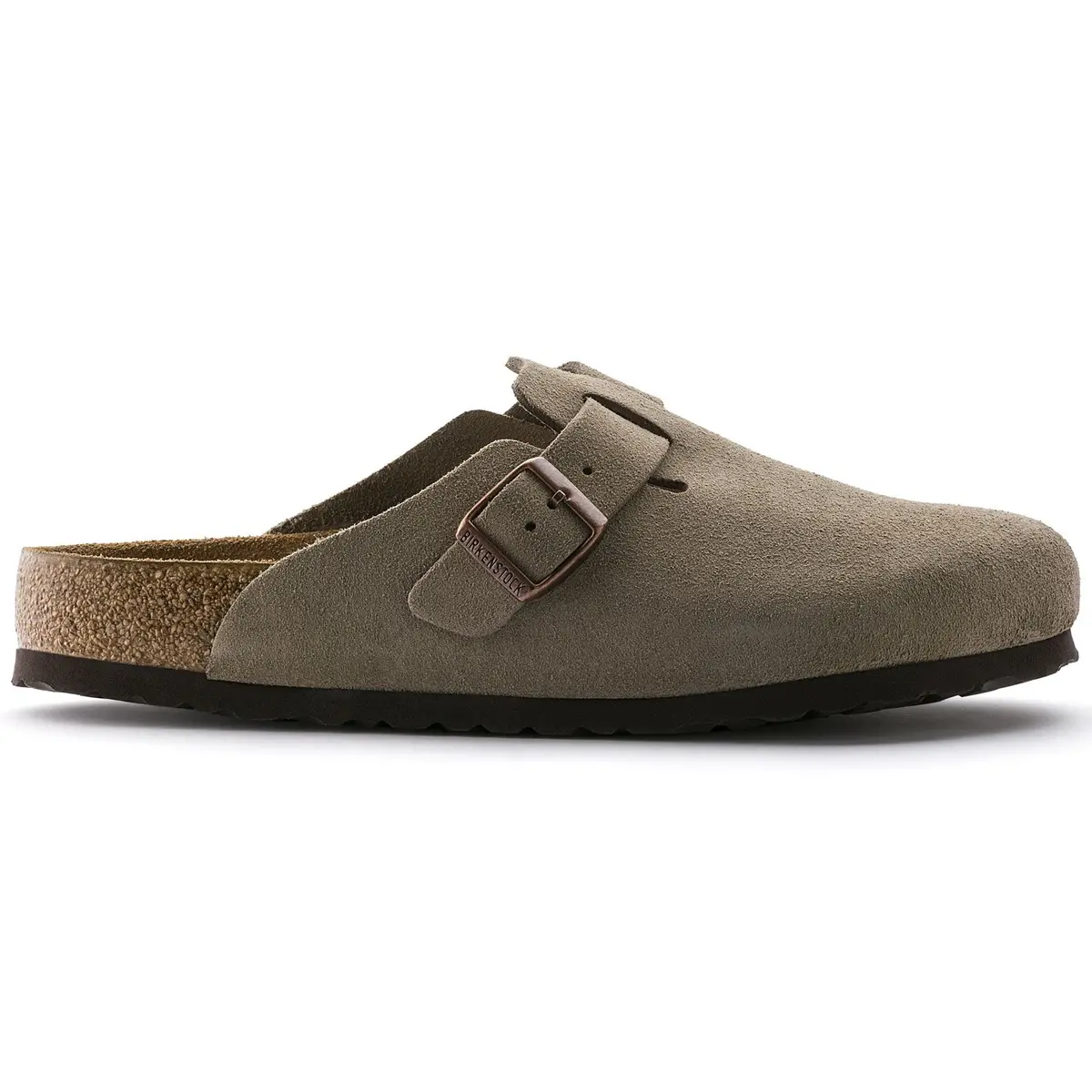 Men's Boston Soft Footbed Suede Leather Clog 4