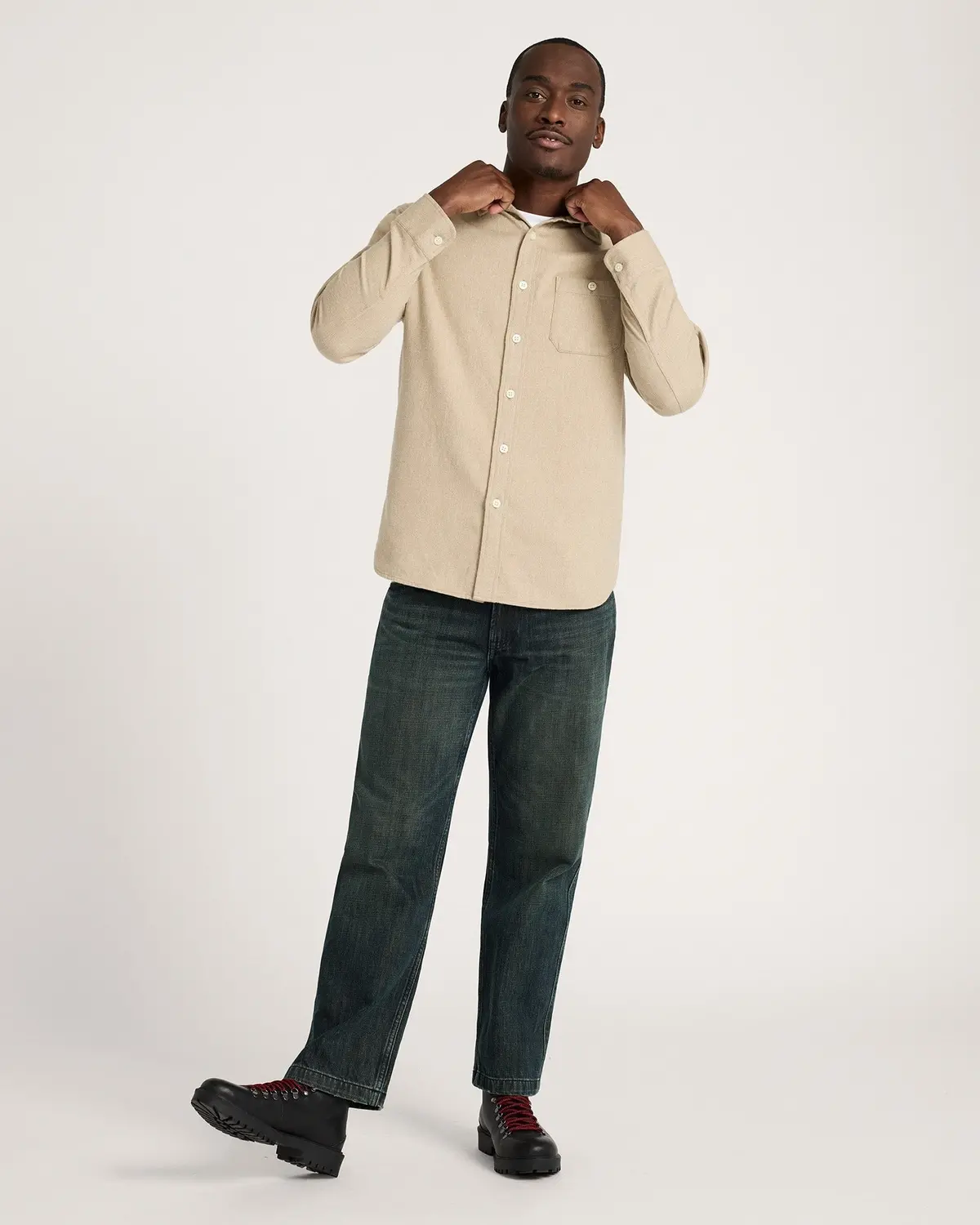 Men's Fremont Cotton Flannel Shirt 1