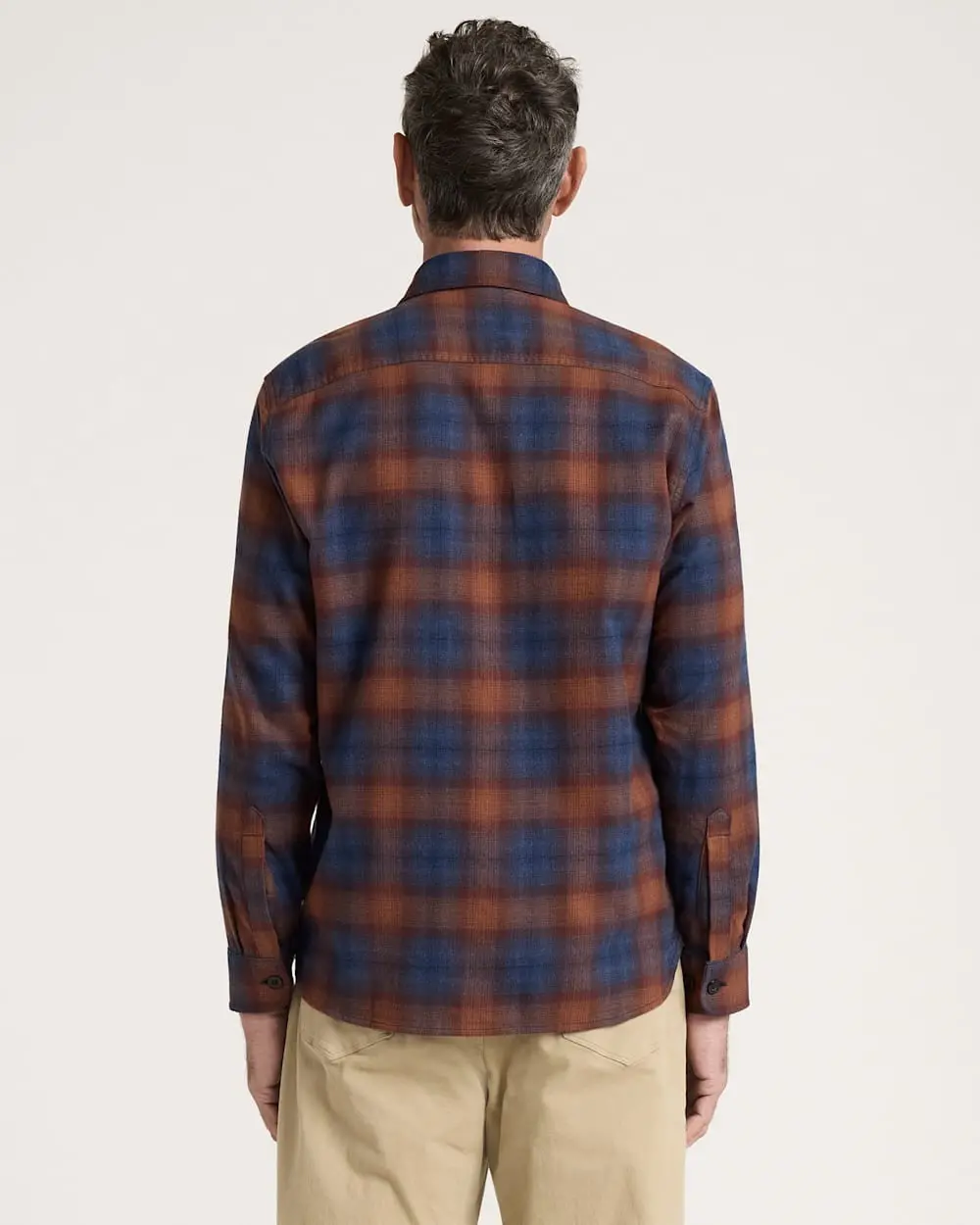 Men's Plaid Burnside Cotton Flannel Shirt 2