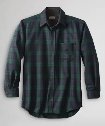 Men's Plaid Lodge Shirt - Classic Fit 1