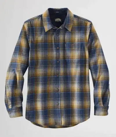 Men's Plaid Lodge Shirt - Classic Fit 1