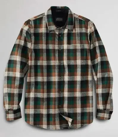 Men's Plaid Lodge Shirt - Classic Fit 1