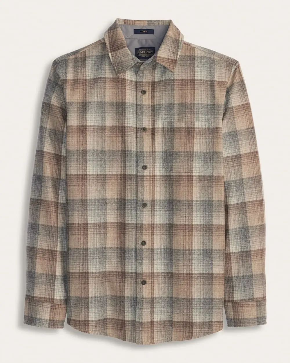 Men's Plaid Lodge Shirt - Classic Fit 1