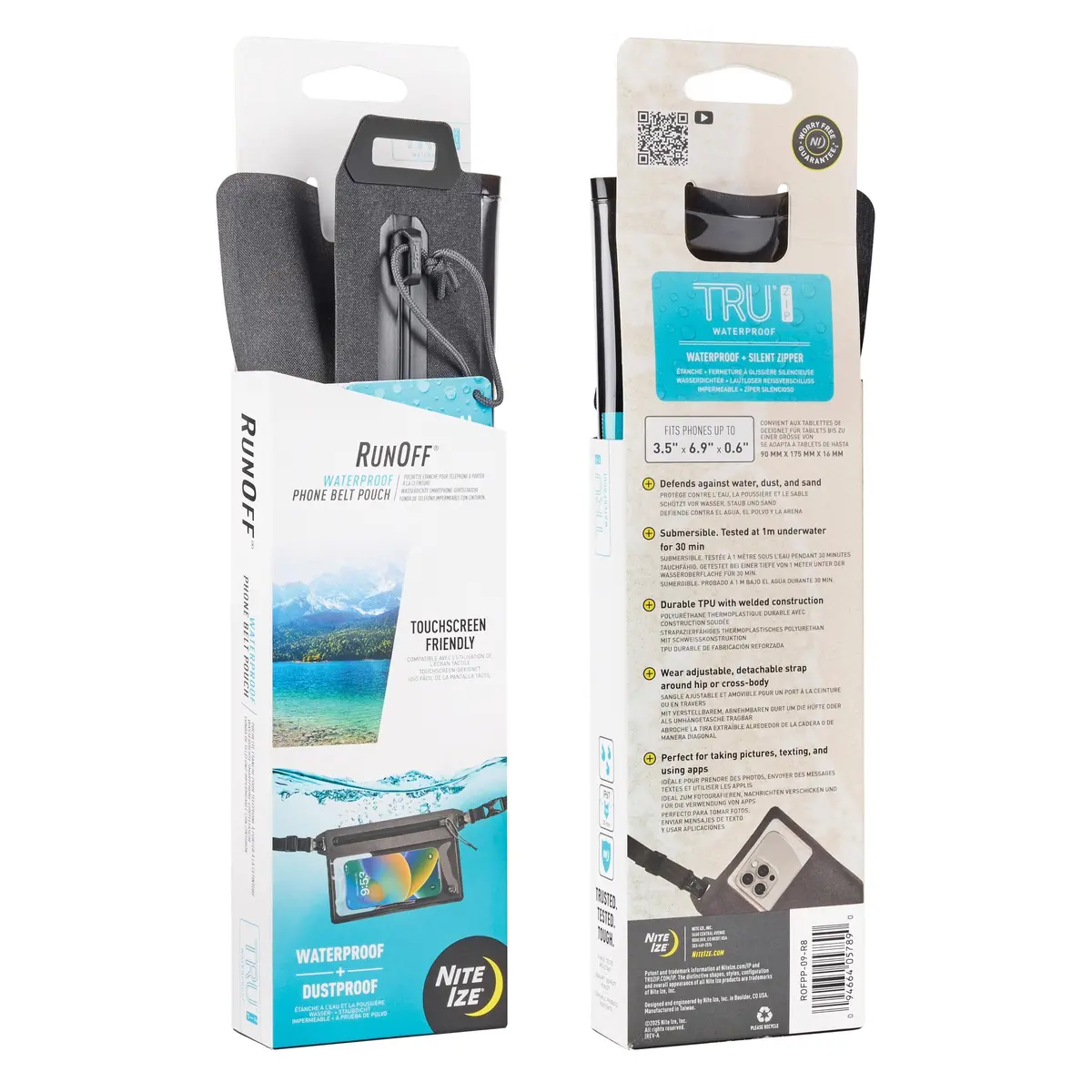 Runoff Waterproof Phone Belt Pouch 1