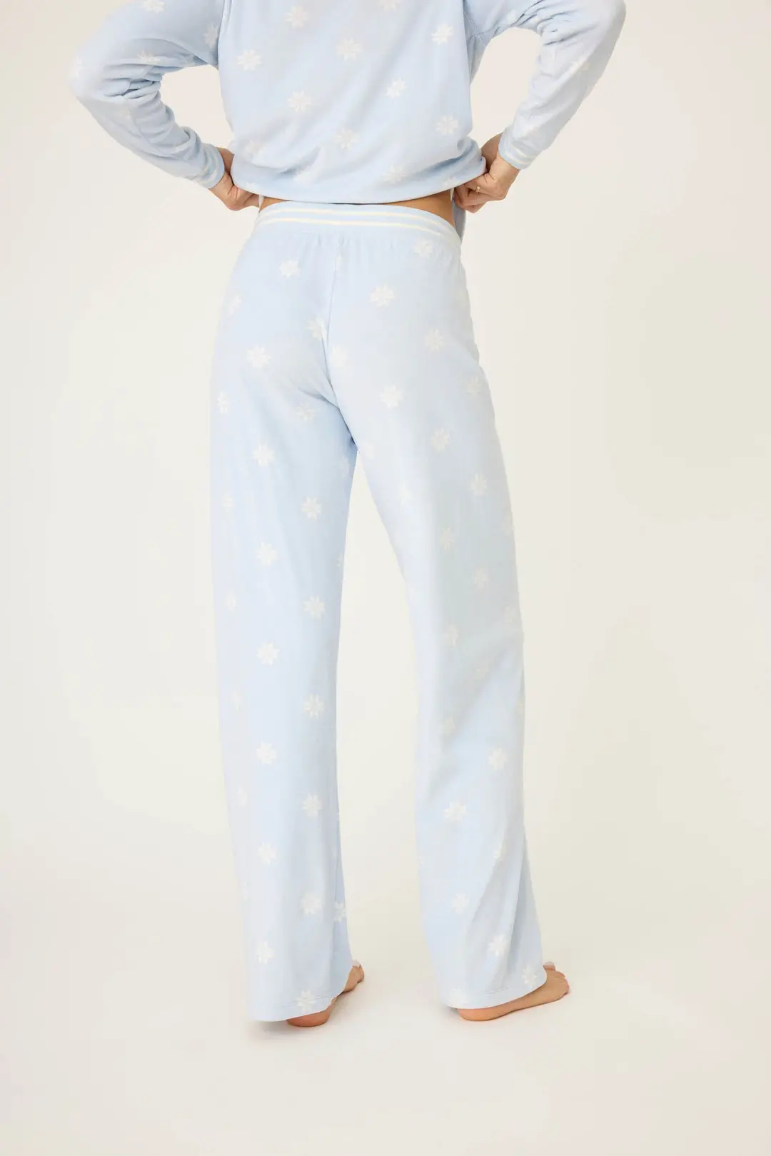 Women's Après All Day Velour Pant - Snowflake 2
