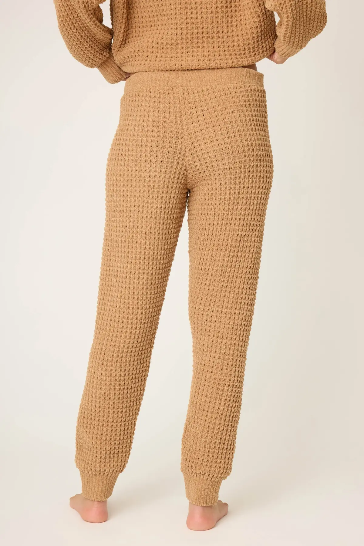 Women's Cozy Chenille Waffle Band Pant 2