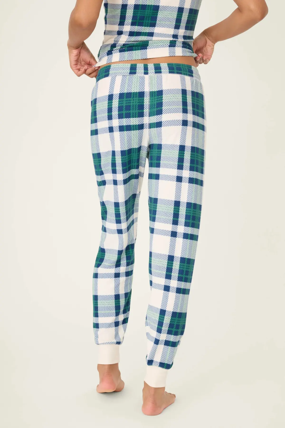 Women's Cozy Life Thermal Velour Banded Lounge Pant 3