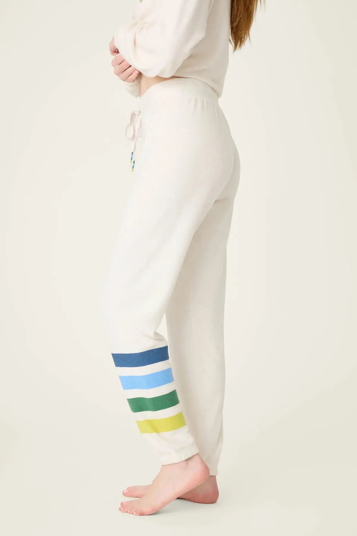 Women's Outsider Striped Jogger Banded Pant 2