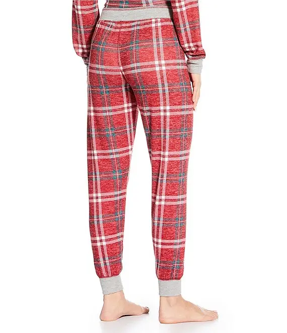 Women's Lets Get Toasty Plaid Lounge Pant 2