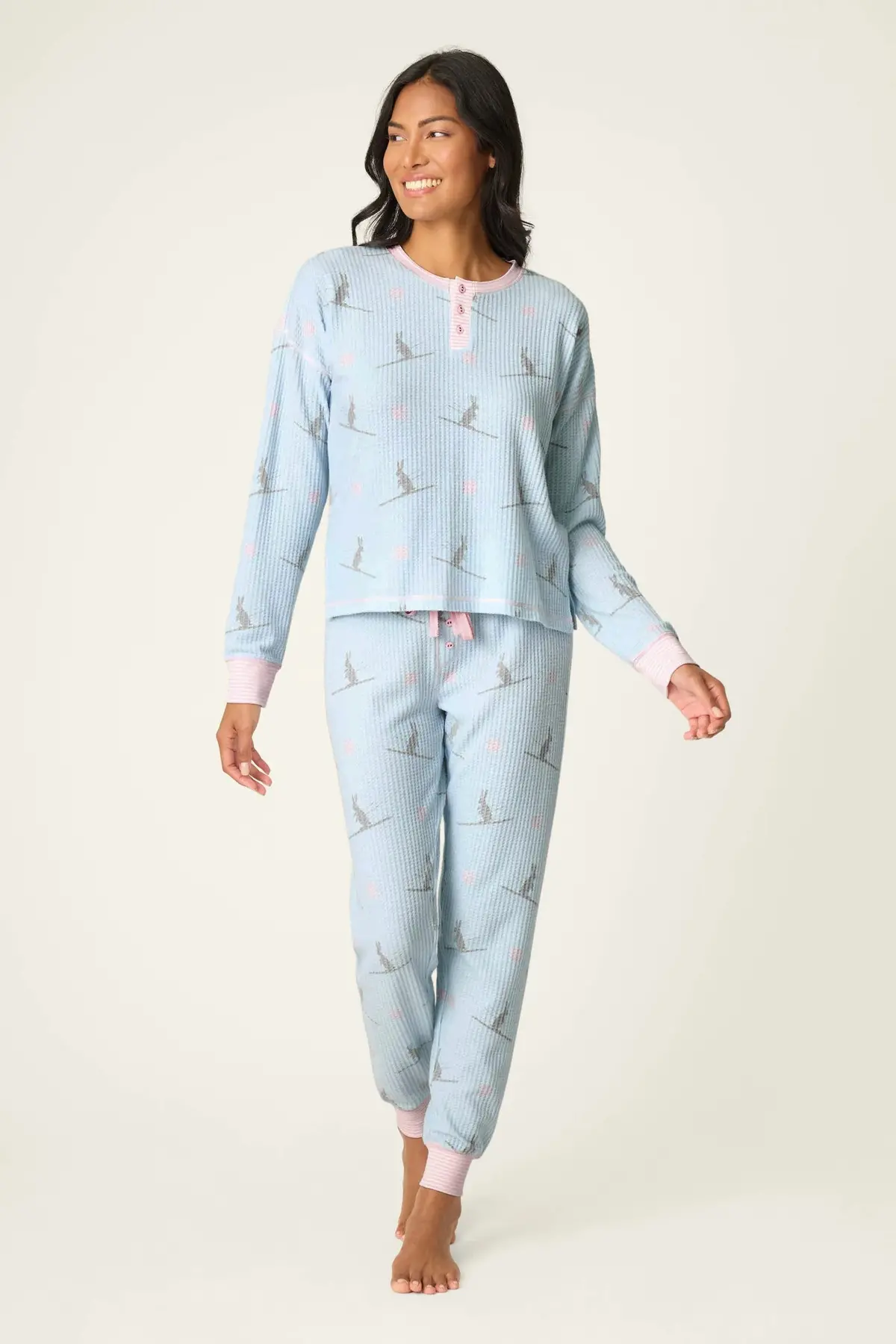 Women's Ski Jammie Classics Ski Bunny Pj Set 1