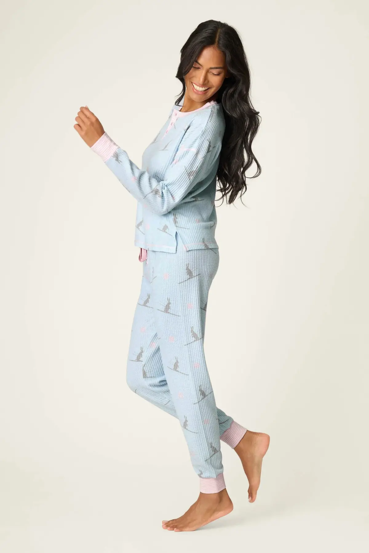 Women's Ski Jammie Classics Ski Bunny Pj Set 2