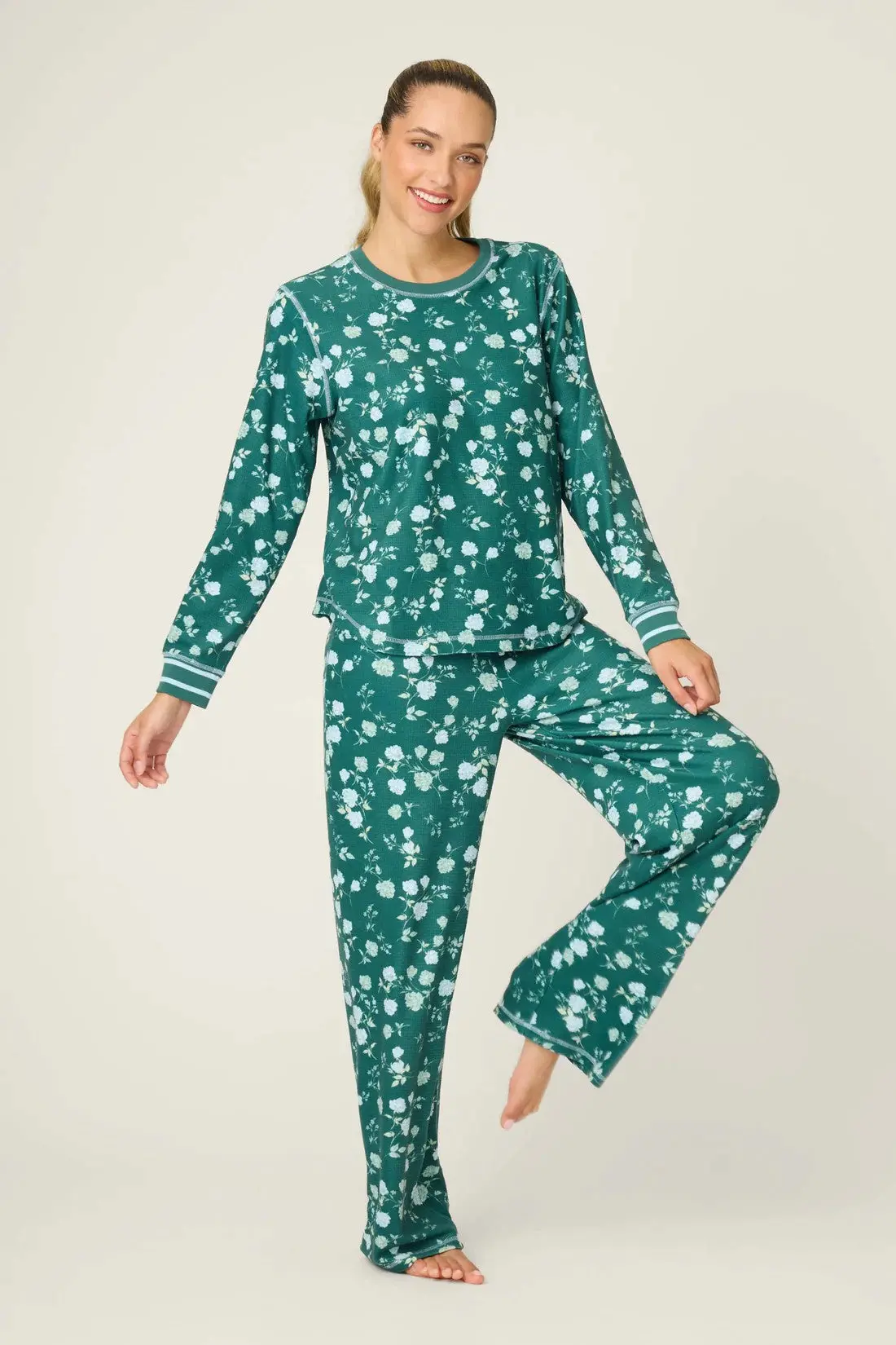 Women's Winter Wonderland Long Sleeve Pj Top 1
