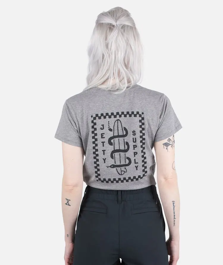 Women's Wave Snake Tee 1