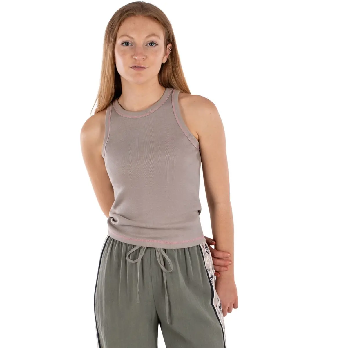 Women's Iris Micro Rib Tank 1