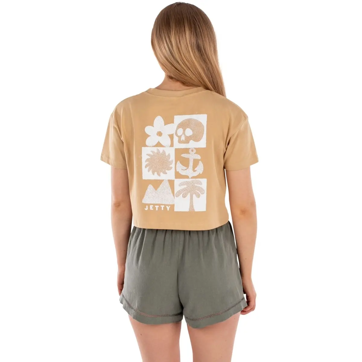 Women's Salty Soul Crop Tee 1