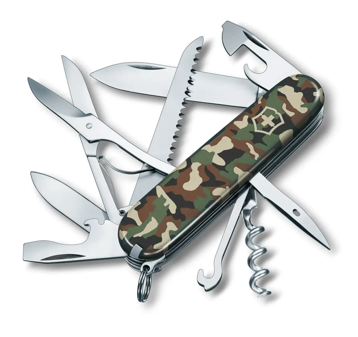 Huntsman Camo Pocket Knife Multi-Tool 1