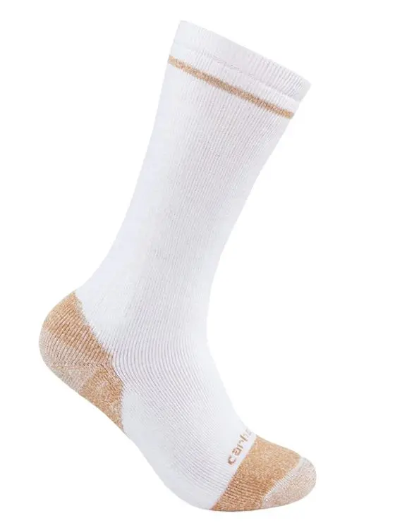 Men's Midweight Cotton Blend Steel Toe Boot Sock - 2 Pack 1