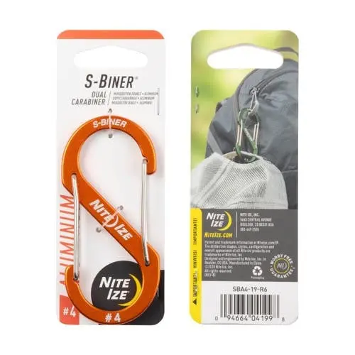 S-Biner Aluminum Dual Carabiner 1