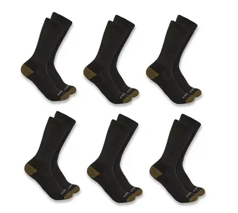 Men's Midweight Crew Sock - 6Pk 1