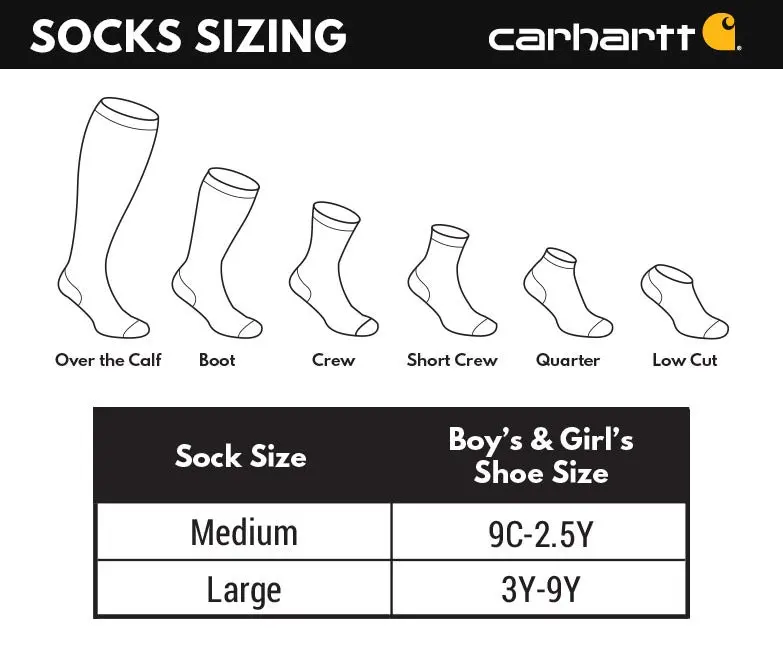 Junior Force Midweight Crew Sock - 3 Pack 2
