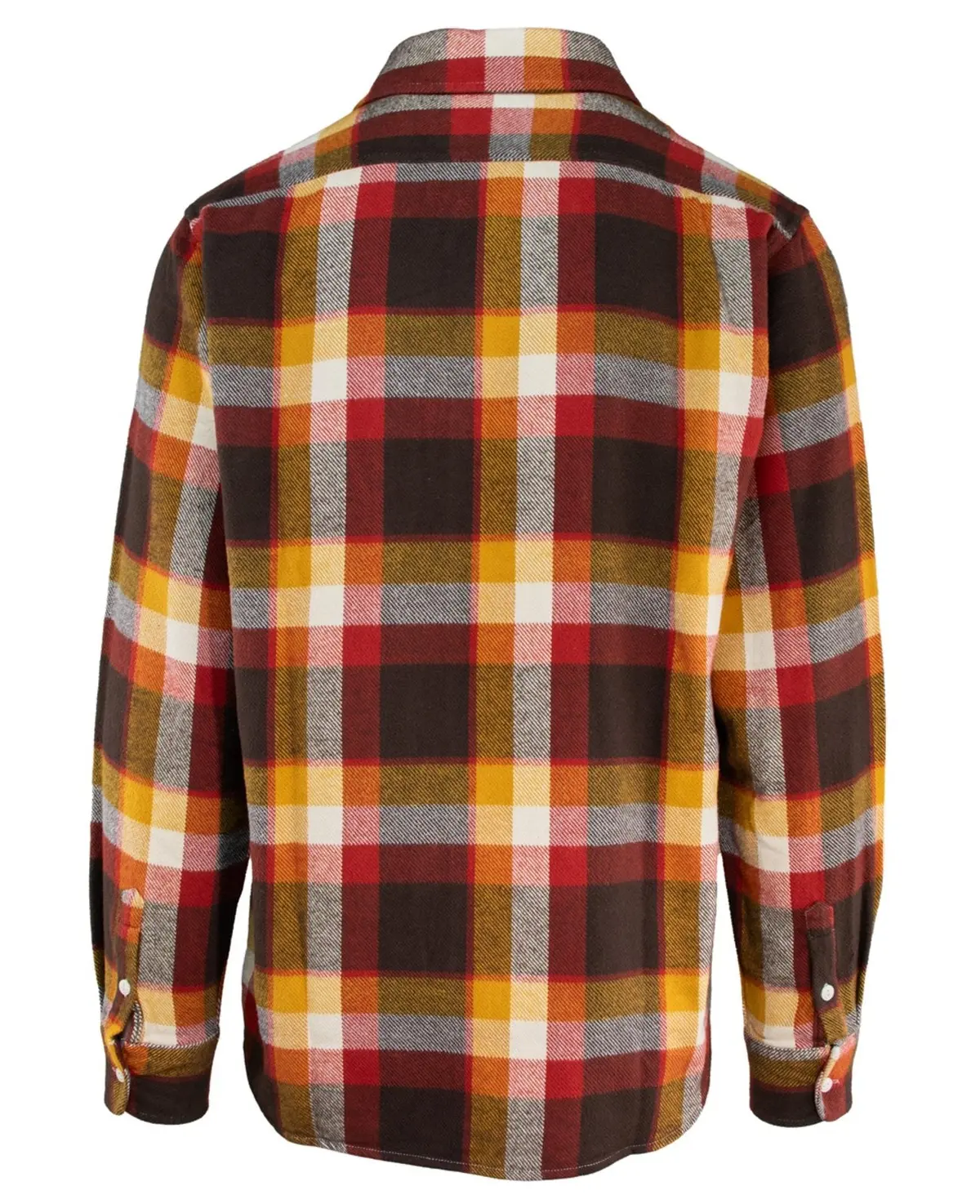 Men's Cotton Flannel Plaid Shirt 2