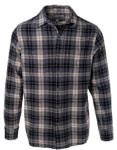 Men's Cotton Flannel Plaid Shirt 1