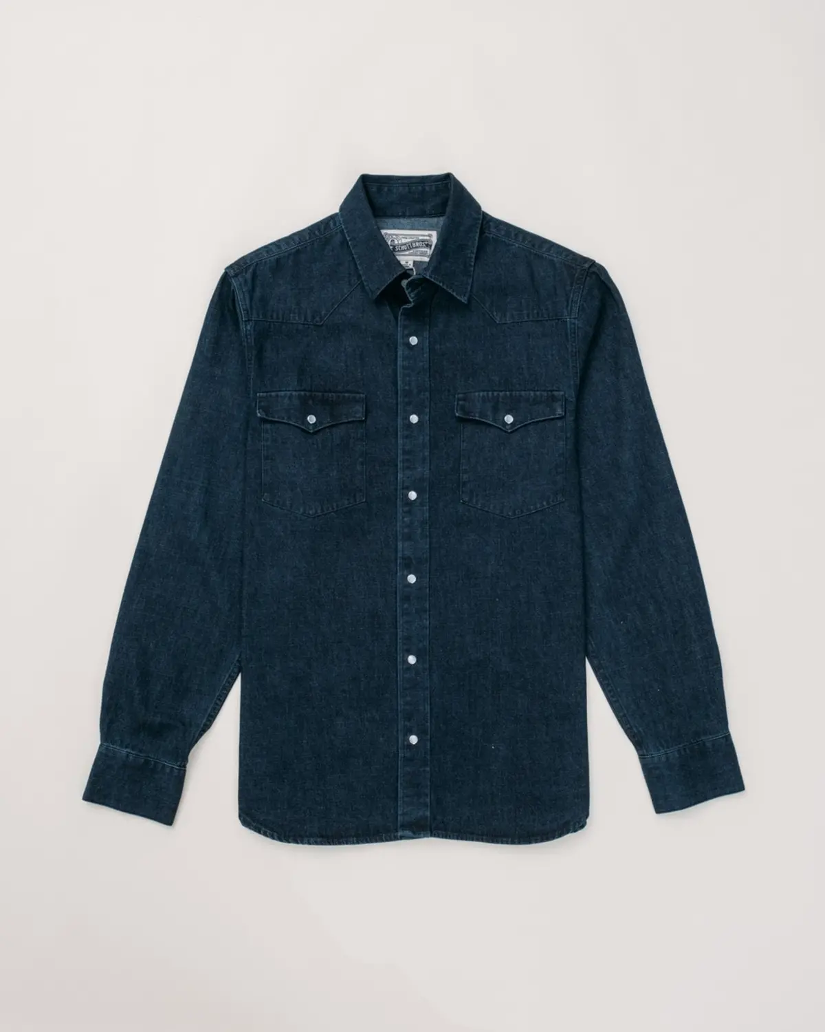 Men's Denim Western Shirt 1