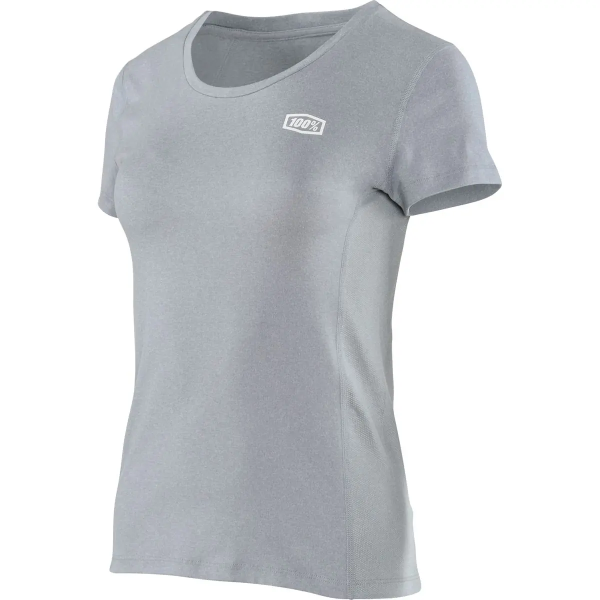 Camisa 100% Sprint Tech Silver Heather Manga Corta 1