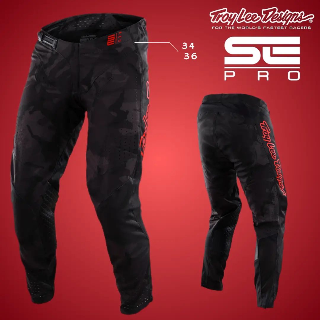 Pantalones Troy Lee Designs Se Pro Solo Camo/Blk 1