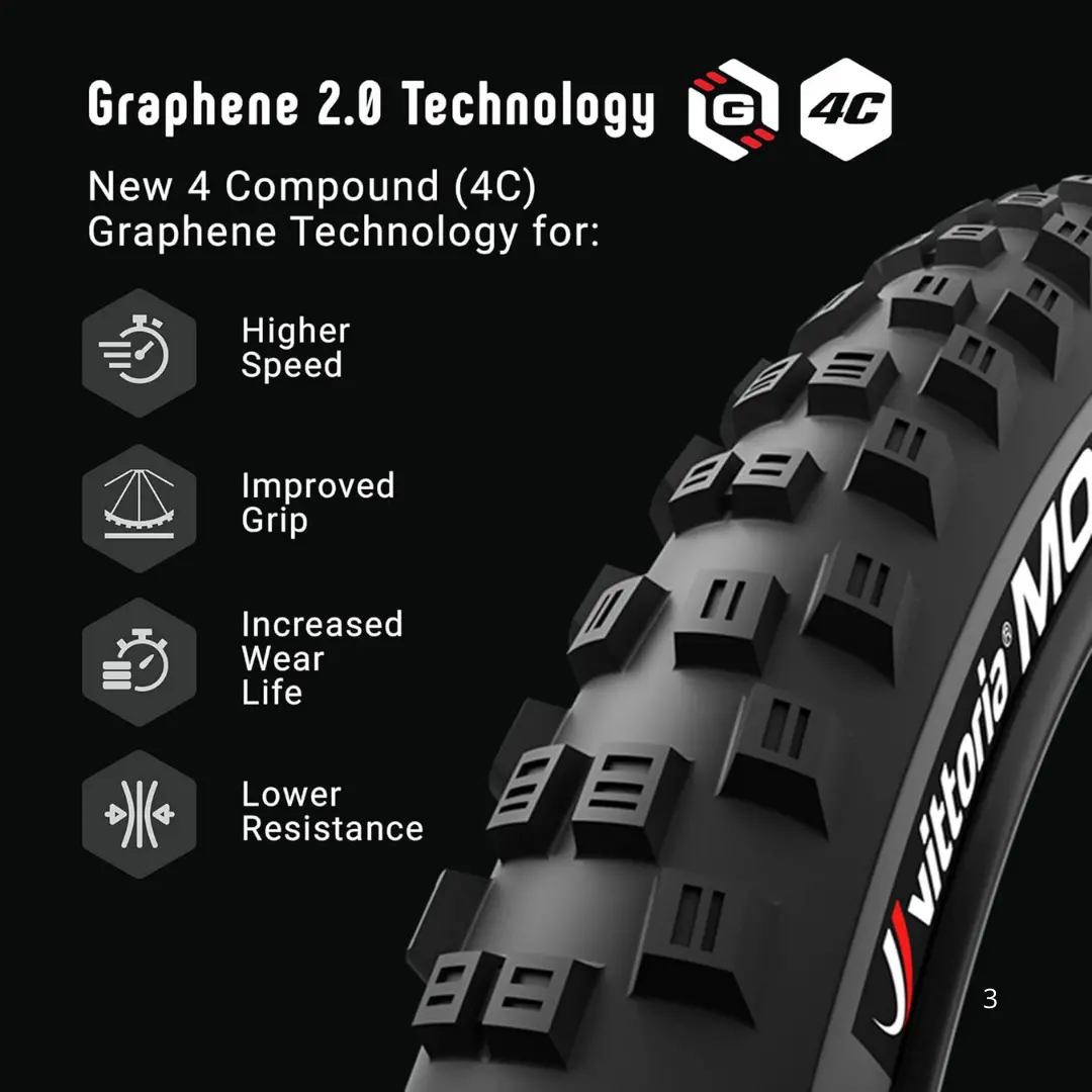 Llantas Vittoria Mota Enduro Casing Tbl Folding Graphene 2.0 4C 29 X2.60 2