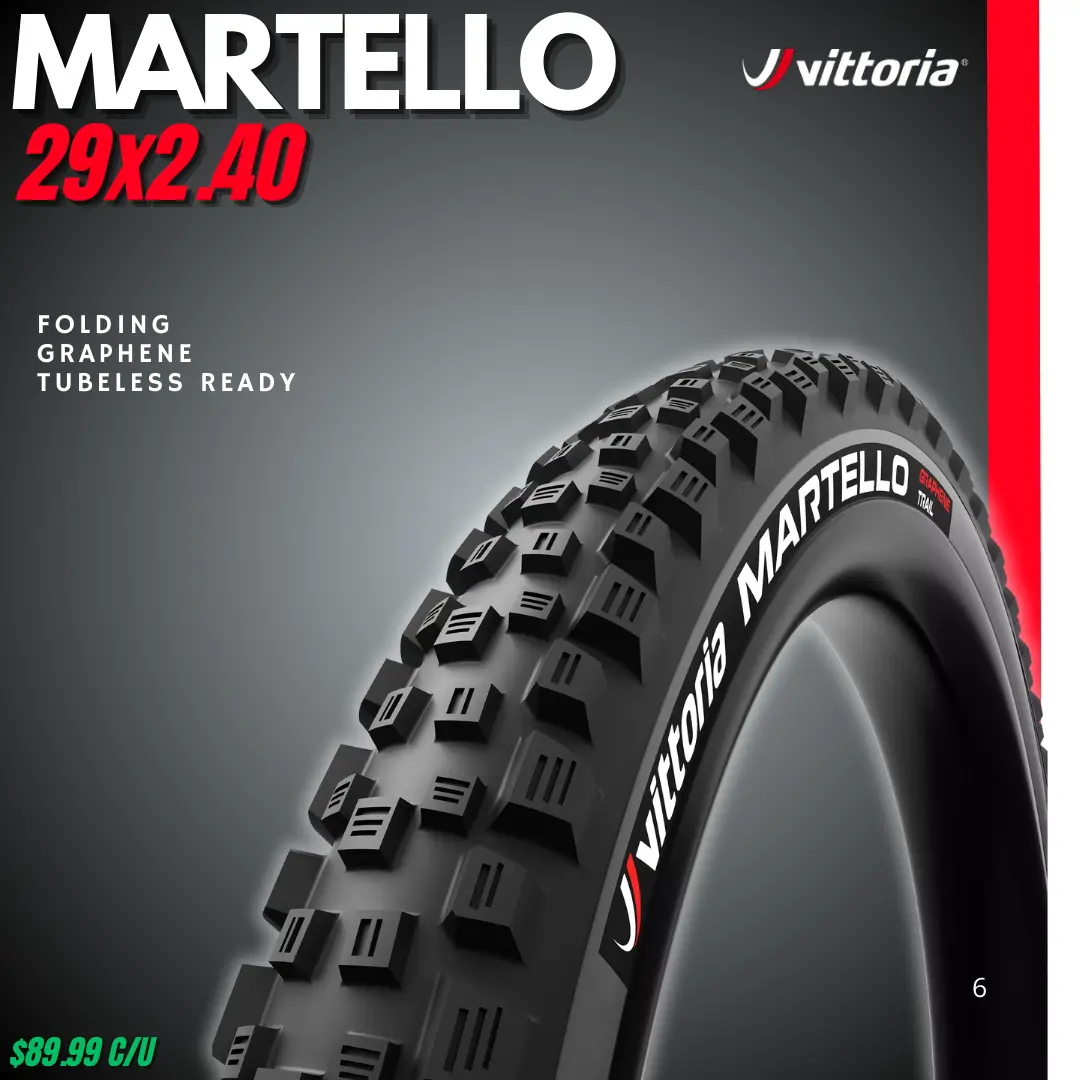 Llantas Vittoria Martello Trail Casing 29X2.40 Tbl Folding 1