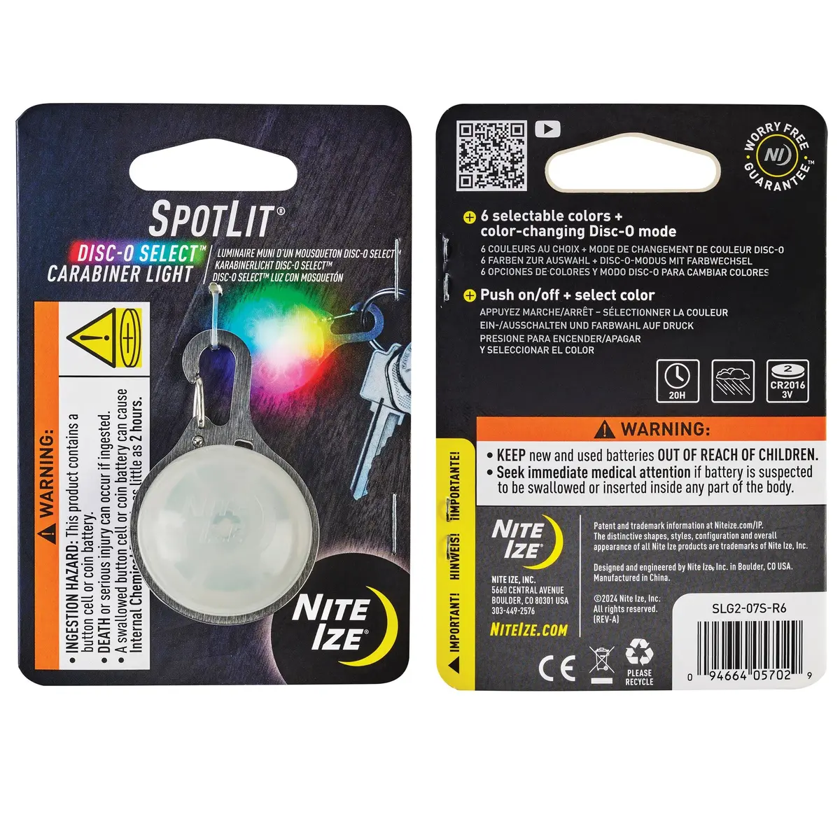Spotlit Carabiner Light 1