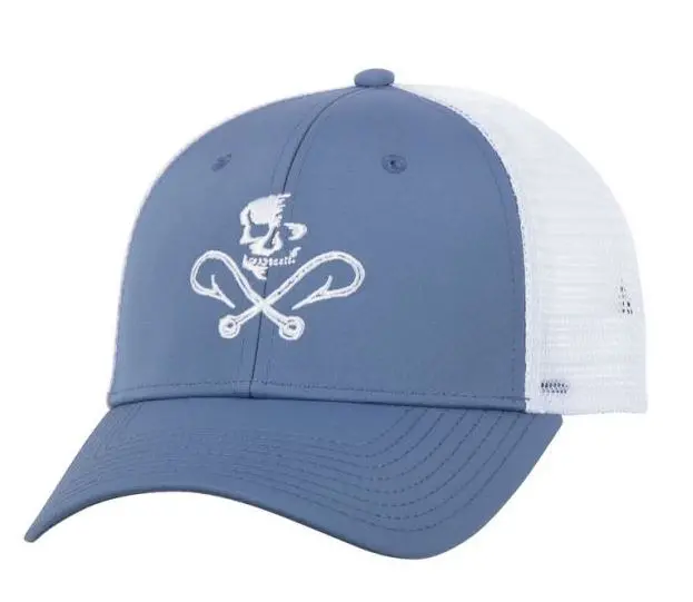Skull And Hooks Mesh Hat 1