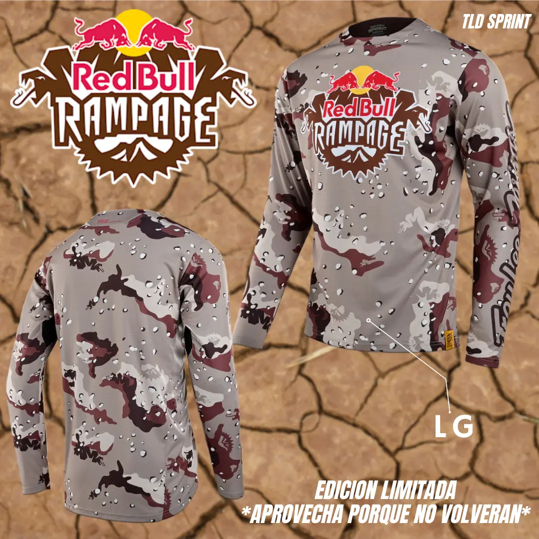 Jerseys Troy Lee Designs Redbull Rampage Camo Desert Sprint 1