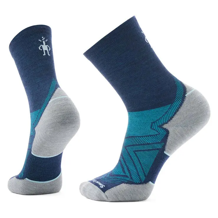Run Targeted Cushion Mid Crew Socks 1