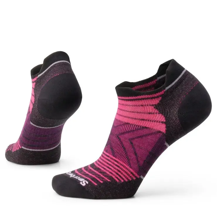 Women's Run Zero Cushion Stripe Low Ankle Socks 1