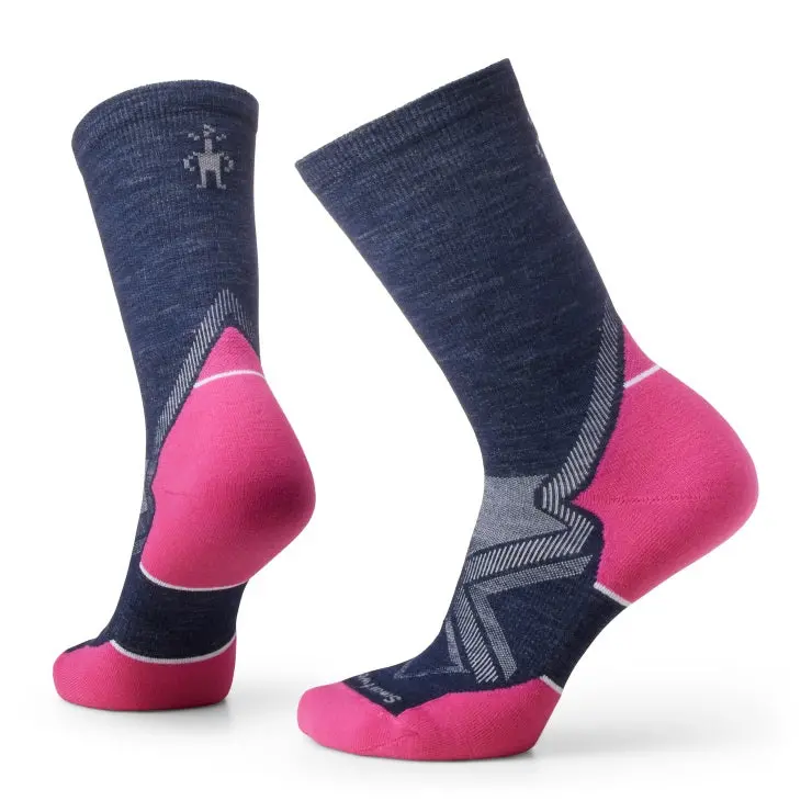 Women's Run Cold Weather Targeted Cushion Crew Socks 1