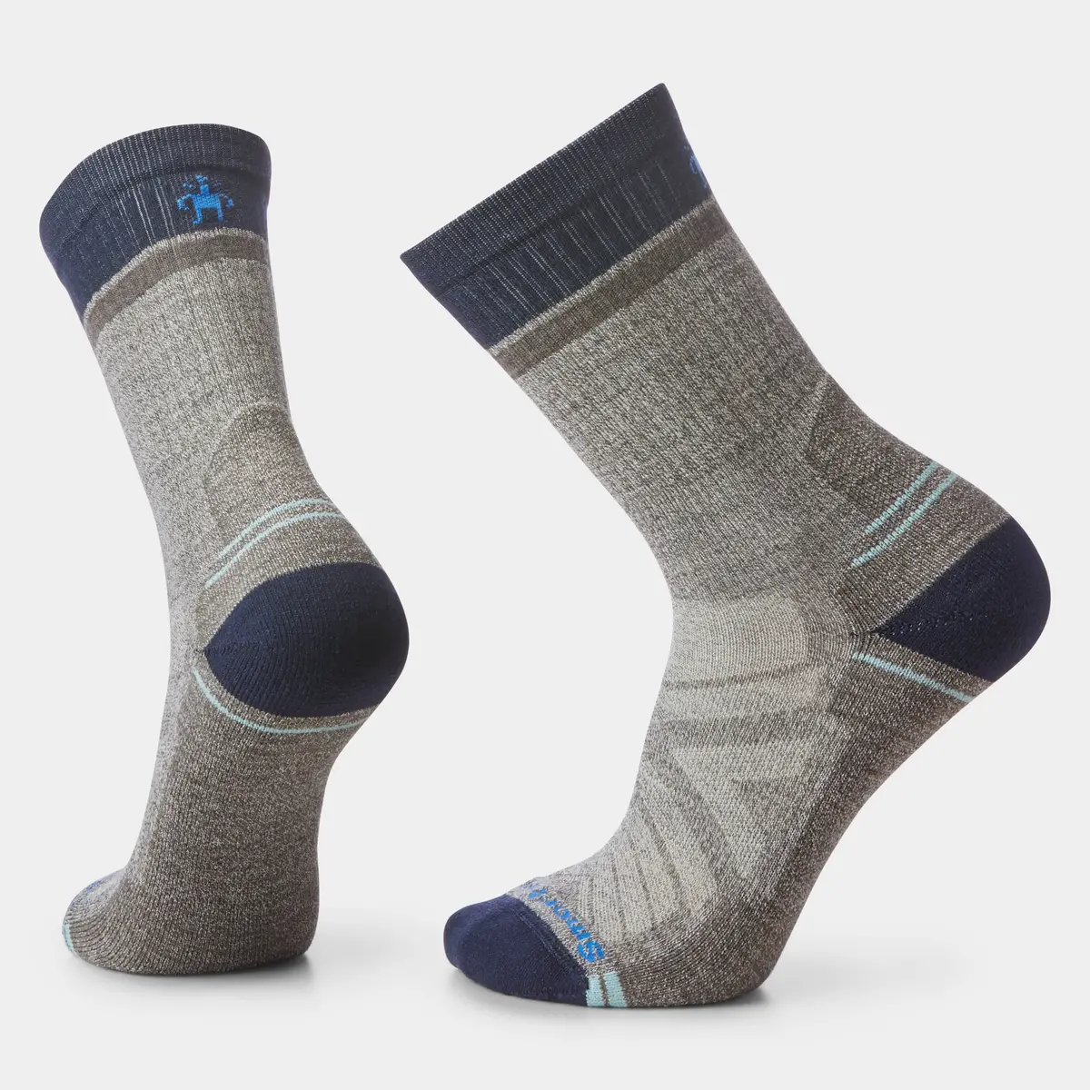 Hike Winding Trail Crew Socks 1