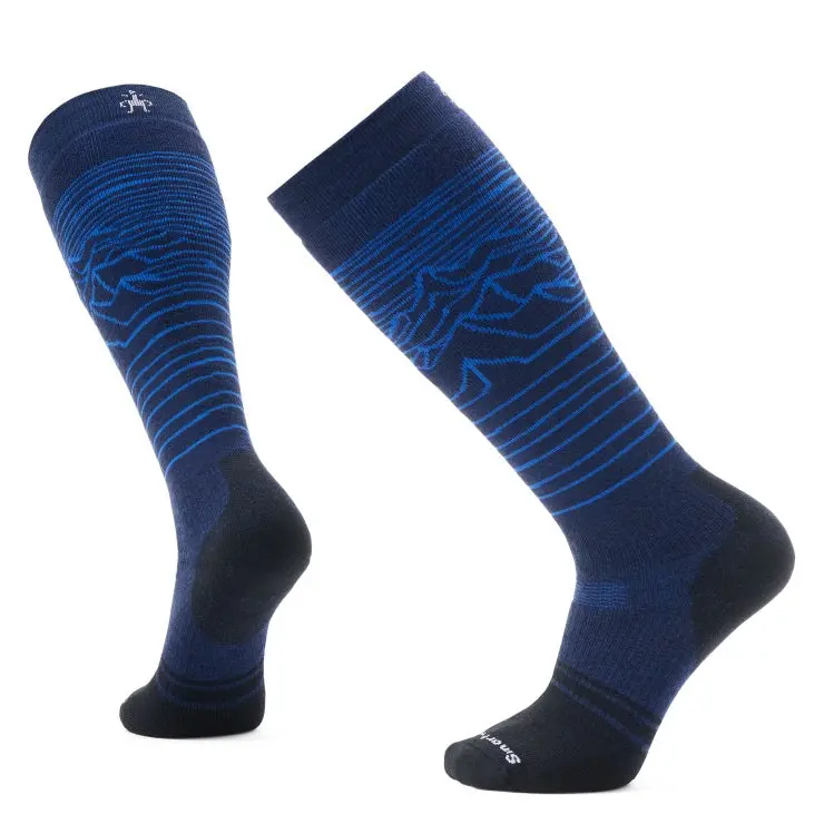 Snowboard Full Cushion Iguchi Pattern Otc Socks 1