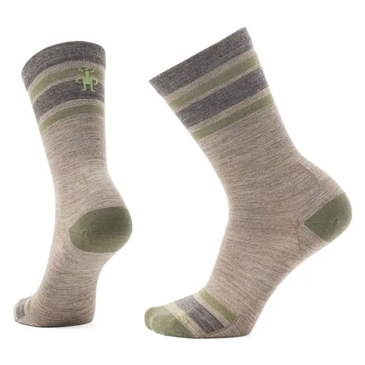 Everyday Top Split Stripe Crew Socks 1