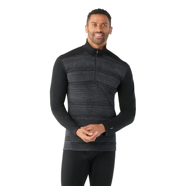 Men's Classic Thermal Merino Base Layer 1/4 Zip 1