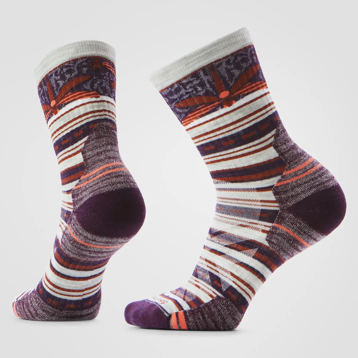Women's Hike Dragon Stitch Mid Crew Socks 1