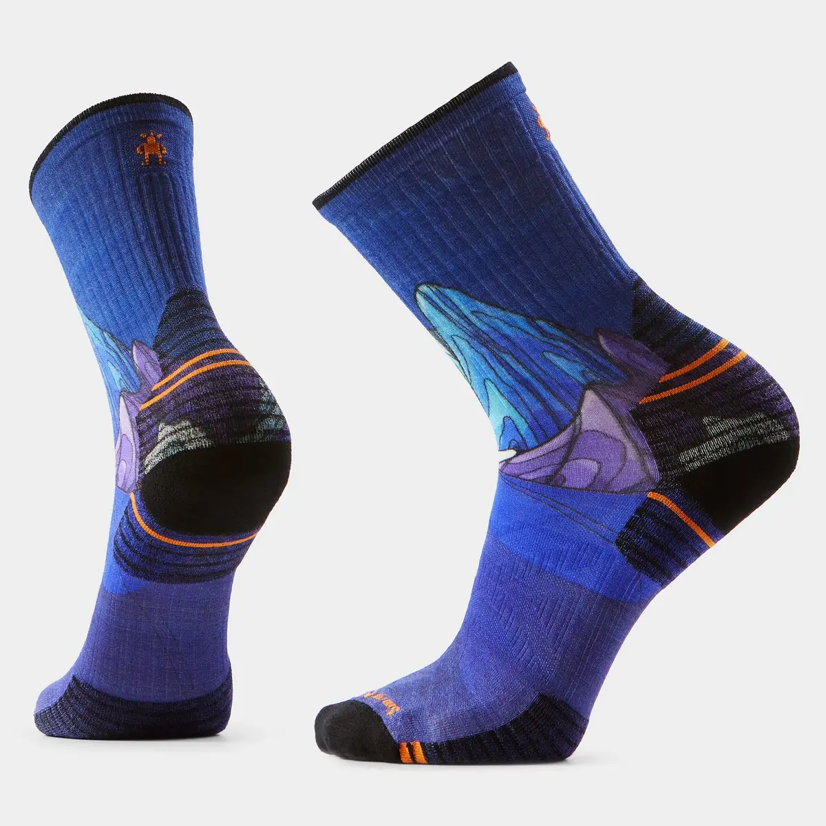 Hike Mountain Myth Print Crew Socks 1