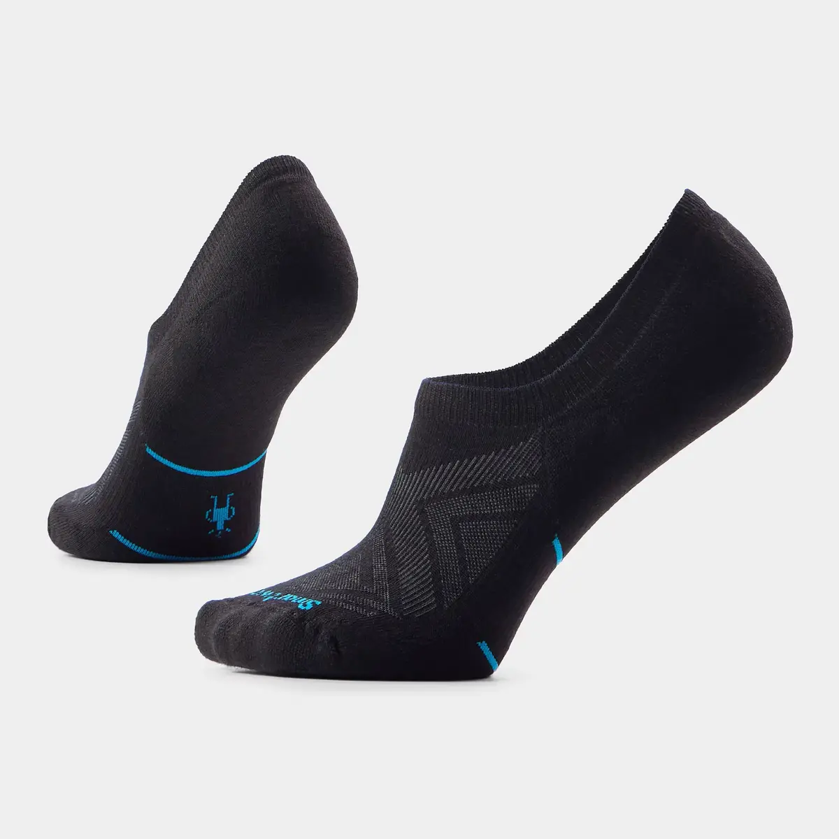 Women's Run Targeted Cushion No Show Socks 1